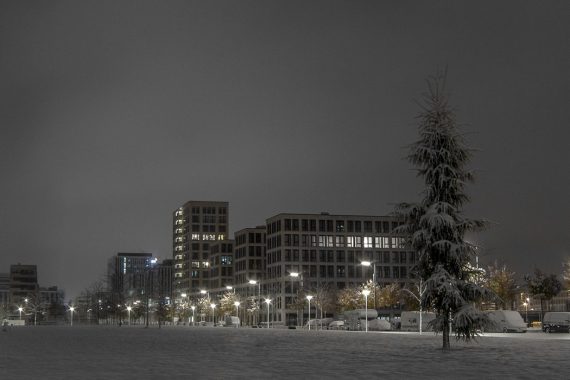 Arnulfpark Winter Snow