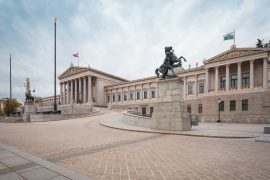 Vienna Parlamentsgebäude