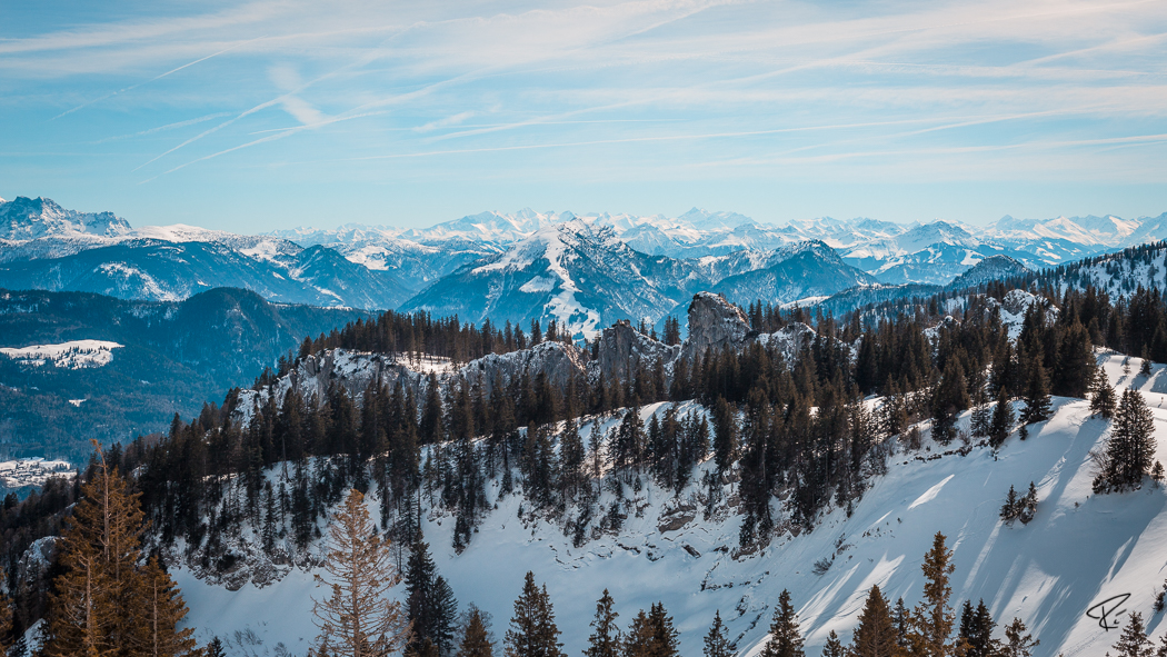 Kampenwand Chiemgauer Alpen Winter