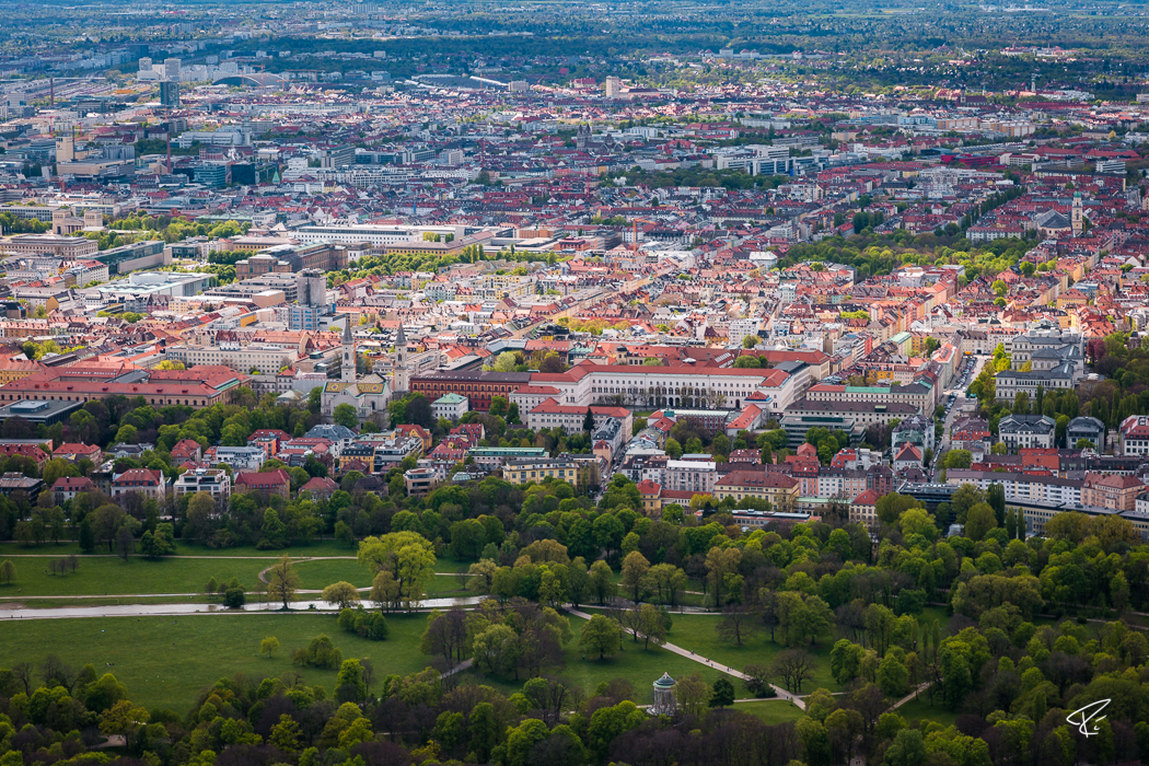 München Luftbild Munich aerial photo
