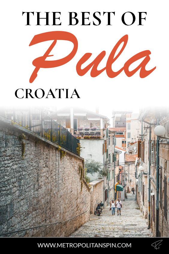 Pula Croatia Pinterest Cover