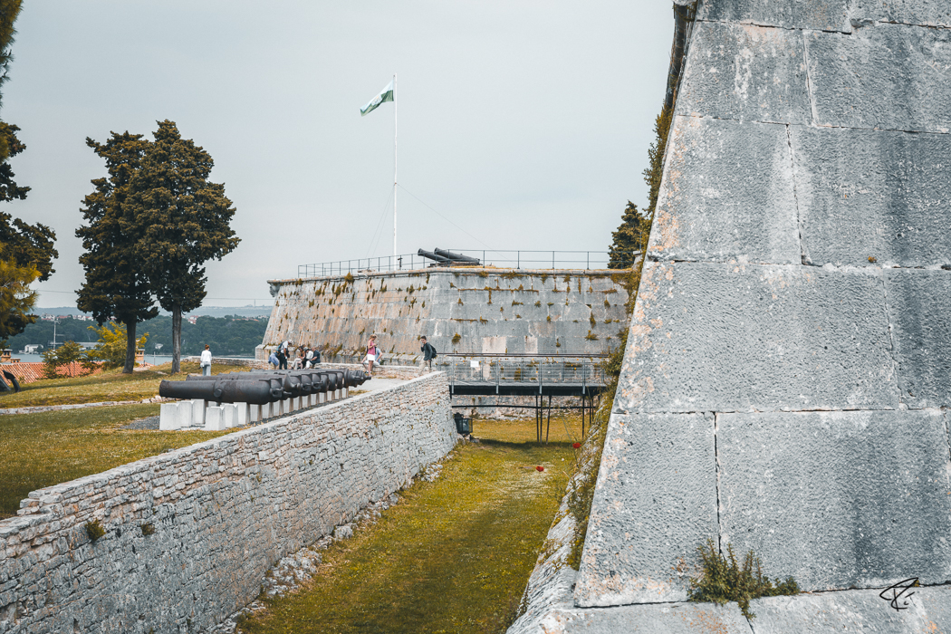 Pula Istria Croatia Kastell Fortress