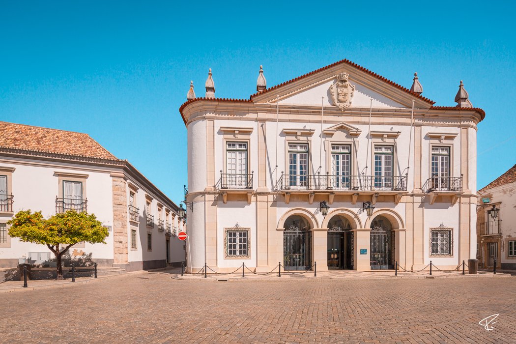 Faro Algarve Portugal town hall Rathaus